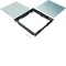 TEHALIT.VE-EE Copertura totale, montaggio superficiale Q08 294X294 12mm nero