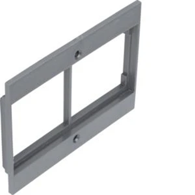 TEHALIT.VE-EE Face plate 2x50 for GBZ gray steel PA