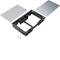 TEHALIT.VE-EE Full cover plate assembly E04 147X247 5mm black