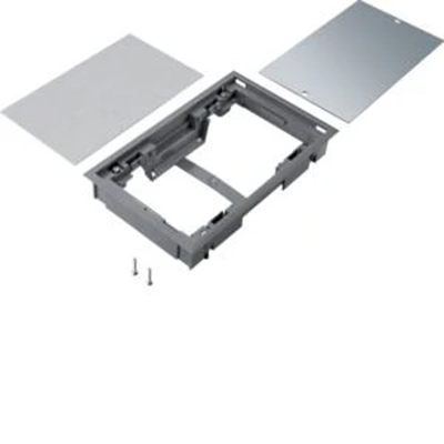 TEHALIT.VE-EE Full cover plate assembly E04 147X247 8mm gray steel