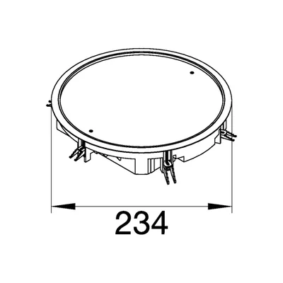 TEHALIT.VE-EE Full cover VDR06 fi215 lining 5mm black
