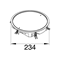 TEHALIT.VE-EE Full cover VDR06 fi215 lining 5mm gray steel