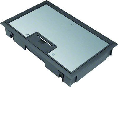 TEHALIT.VE-EE Gruppo placca basculante E04 147X247 5mm nero PA