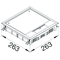 TEHALIT.VE-EE hinged cover VQ12 244x244 lining 12mm black