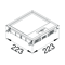 TEHALIT.VE-EE hinged lid VEQ06 200x200 lining 12mm stainless steel