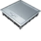 TEHALIT.VE-EE hinged lid VEQ12 244x244 lining 12mm stainless steel