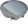 TEHALIT.VE-EE hinged lid VR10 fi275 lining 12mm gray steel