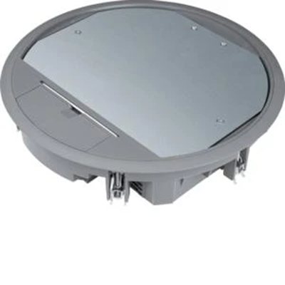 TEHALIT.VE-EE hinged lid VR10 fi275 lining 5mm gray steel