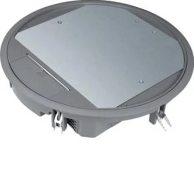 TEHALIT.VE-EE hinged lid VR12 fi306 lining 5mm gray steel