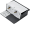 TEHALIT.VE-EE Housing with two SCHUKO sockets KDQ08/KDE04 white