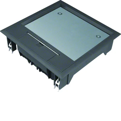 TEHALIT.VE-EE Klappdeckel VQ06 200x200 Teppich 12mm schwarz
