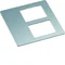 TEHALIT.VE-EE Montageplatte RJ45 21,4x14,8mm Aluminium