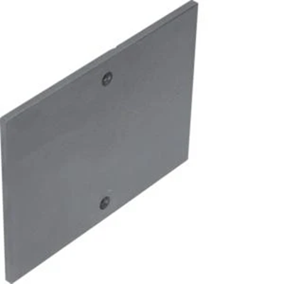 TEHALIT.VE-EE Placa frontal maciza para GBZ, acero PA gris