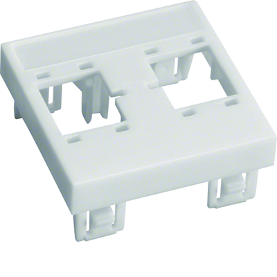 TEHALIT.VE-EE Płytka czołowa-montażowa 45X45mm 2XRJ45 R&M biały PA