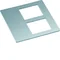 TEHALIT.VE-EE Płytka montażowa RJ45 19,3x14,8mm aluminium