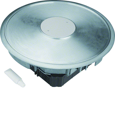 TEHALIT.VE-EE Podłogowy punkt zasilania Tubus R2 3mm podłoga podniesiona aluminium