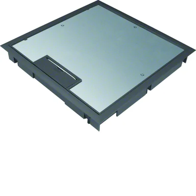 TEHALIT.VE-EE Pokrywa uchylna płytki montaż Q08 294X294 12mm czarna PA