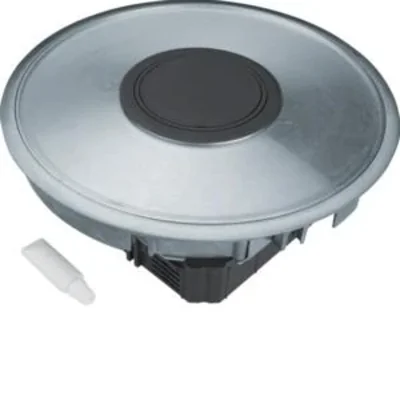 TEHALIT.VE-EE Prise de courant au sol PA-Tubus R12 Boîtier de sol 3mm aluminium