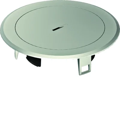 tehalit.VE-EE Rohrabdeckung für R02-Installationskasten, Zink, Silber