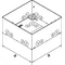 tehalit.VE-EE Set Floor and mounting box VQ06/VEQ06/EKQ06 stainless steel