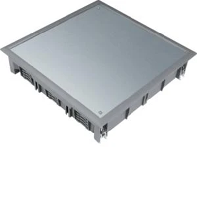 TEHALIT.VE-EE Tapa integral VDQ12 244x244 revestimiento 5mm acero gris