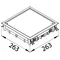 TEHALIT.VE-EE Vollverkleidung VDQ12 244x244 Futter 12mm schwarz