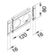 TEHALIT.WA 2-fold ABS halogen-free light gray cover