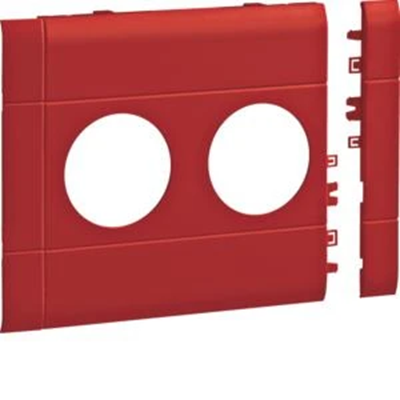 TEHALIT.WA 2-fold ABS halogen-free masking cover 120mm red