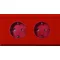 TEHALIT.WA 2-fold ABS halogen-free red masking plate