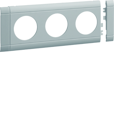 TEHALIT.WA 3-fold ABS halogen-free light gray cover