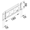 TEHALIT.WA 3-fold ABS halogen-free red masking plate