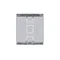 TEHALIT.WA Boîte de jonction tehalit montage en chant 47x64x71mm gris clair