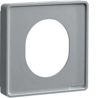 TEHALIT.WA CEE PC/ABS socket cover halogen-free aluminium