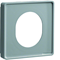 TEHALIT.WA CEE PC/ABS socket cover halogen-free aluminium