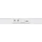 TEHALIT.WA Maskownica z polem opisowym 3-krotna ABS bezhalogenowa 120mm aluminium