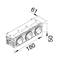 TEHALIT.WA SCHUKO socket 3-way connection WAGO C-profile green