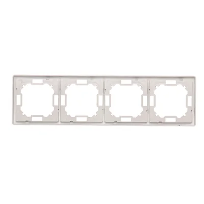 Telaio inox universale orizzontale e verticale 4 volte (metallico)