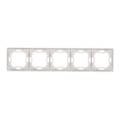 Telaio inox universale orizzontale e verticale 5 volte (metallico)