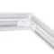 TELAIO PER MONTAGGIO A SUPERFICIE DI APPARECCHI ALGINE SLIM / BACKLIGHT SLIM 600x600x43 mm BIANCO pieghevole