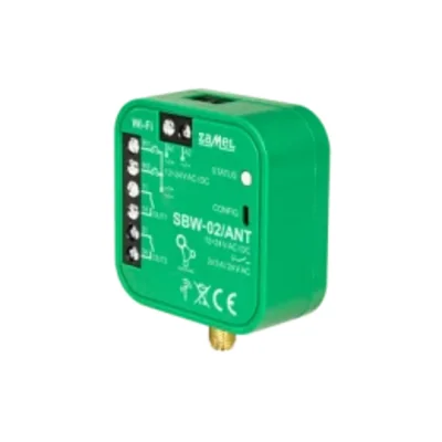 TELECOMANDO PER CANCELLO WI-FI A 2 CANALI CON ANTENNA ESTERNA TIPO: SBW-02/ANT