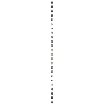 Telephone jack cover on Keystone single diagonal with inscription field (module) brown matt (metallic)