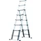 Teleskopierbare Aluminium-Stehleiter 2,3 m