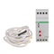 Temperature controller mounted on a DIN rail, contact: 1NO/NC 230V AC 24V