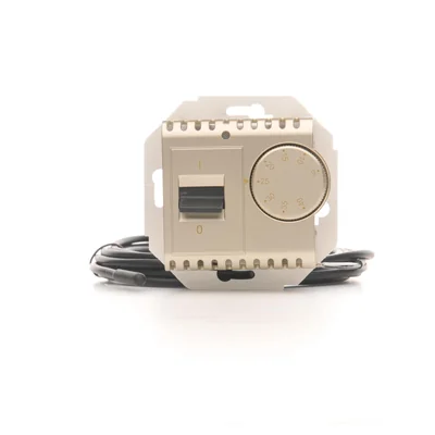 Temperature controller with an external sensor (module) 16A 230V gold (metallic)