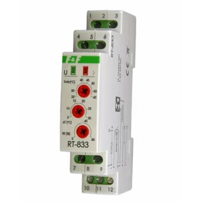Temperature controller with fan speed control