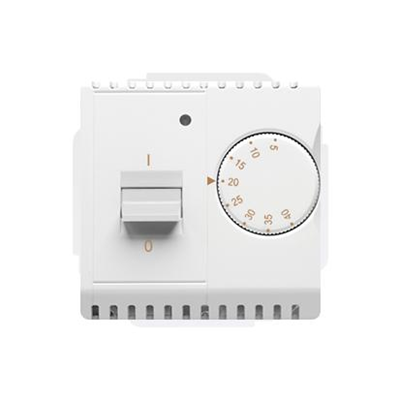 Temperature controller with internal sensor, white