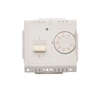 Temperature controller with internal sensor, white