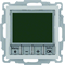 Temperature controller with time control and central element alu B.1/B.3/B.7 Glas
