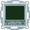 Temperature controller with time control and central element alu B.1/B.3/B.7 Glas