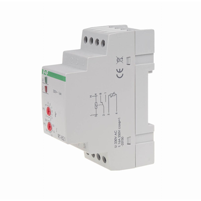 Temperature controller without probe DIN rail mounting contact: 1NO/NC 230V AC - temperature range 30÷60°C